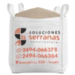 Arena fina en bolsón