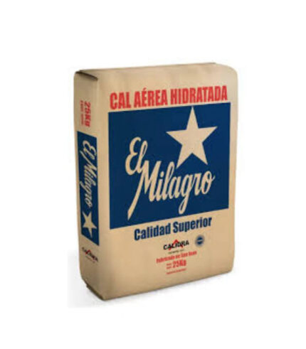 Cal Hidratada x 30 Kg. El Milagro